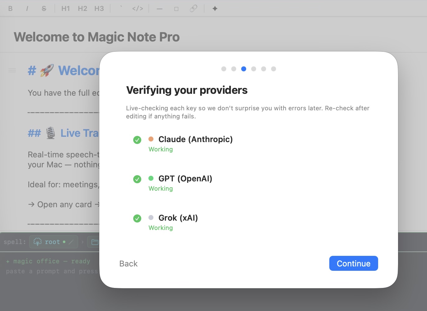 Verify providers